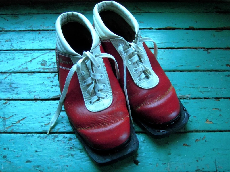Old Ski Boots